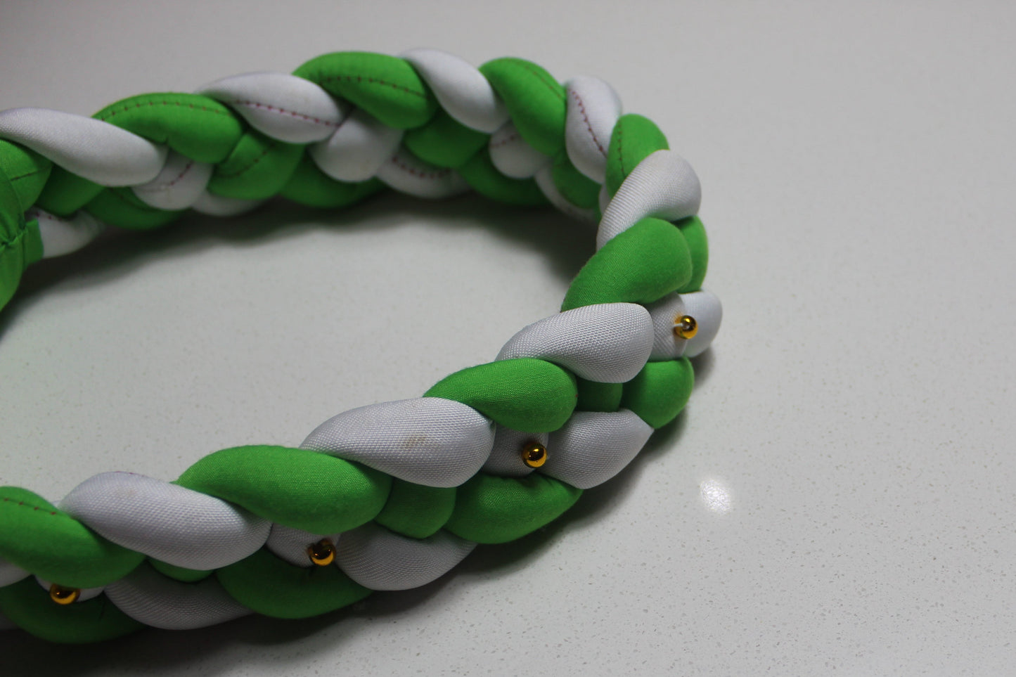 Rental Headband : Green & White