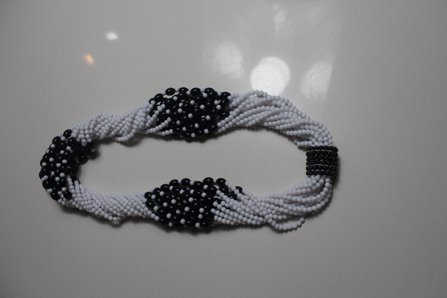 Rental Waist Beads : White & Black