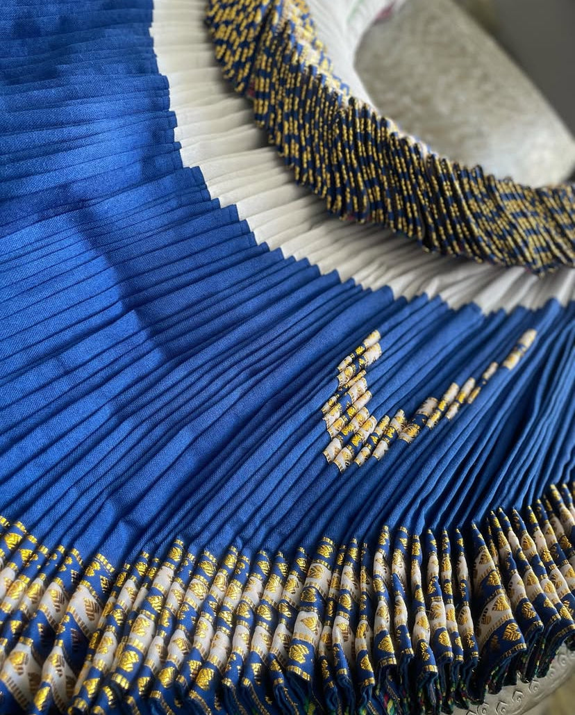 Blue & White Ribbon Xibelani