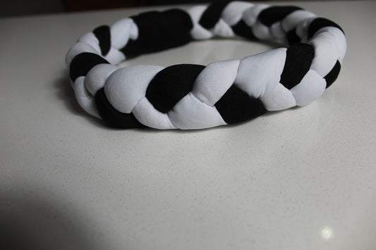 Headband : White & Black