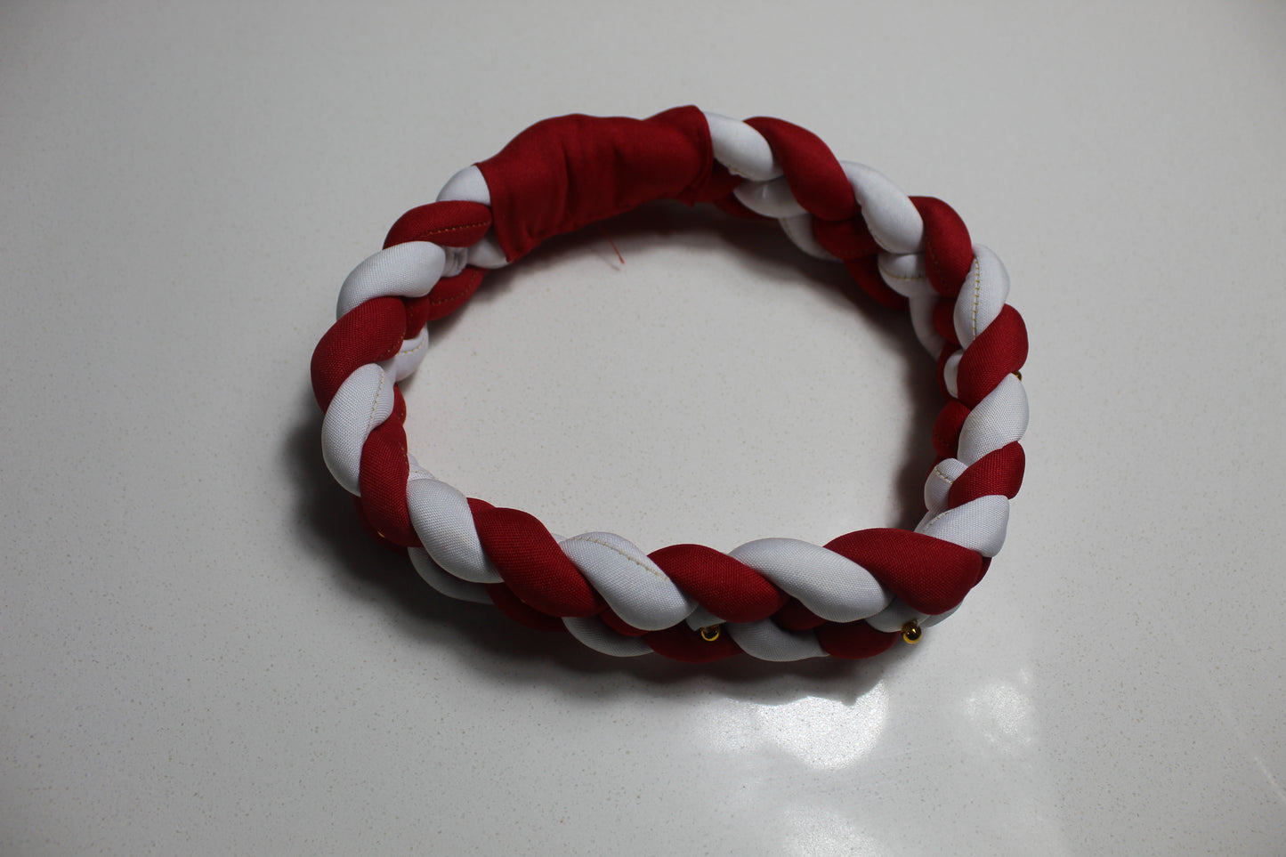 Headband: Red & White