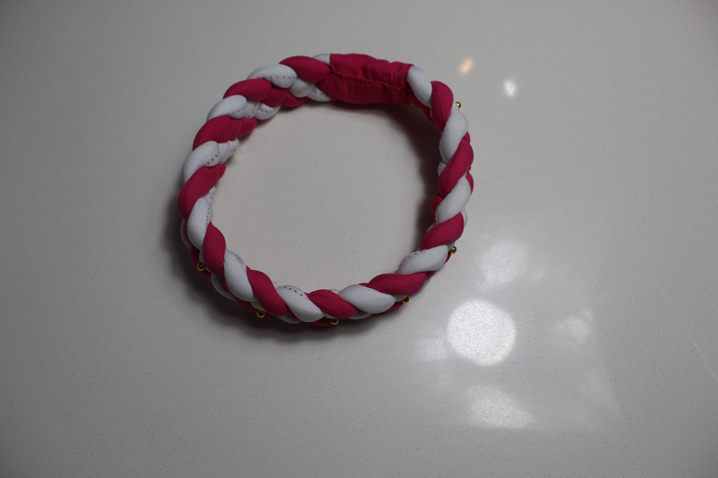 Rental Headband : Pink & White