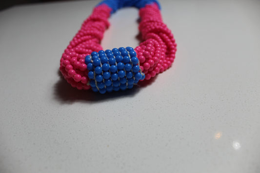 Waist Beads : Pink & Blue