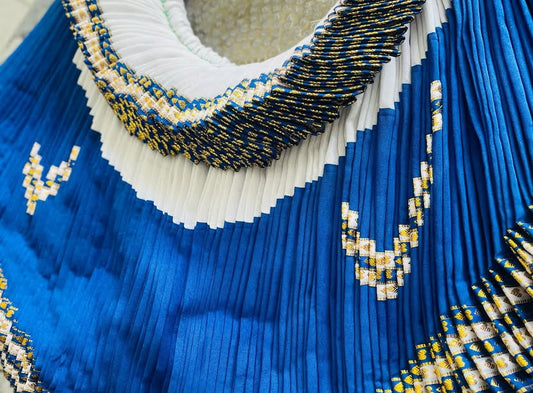 Blue & White Ribbon Xibelani