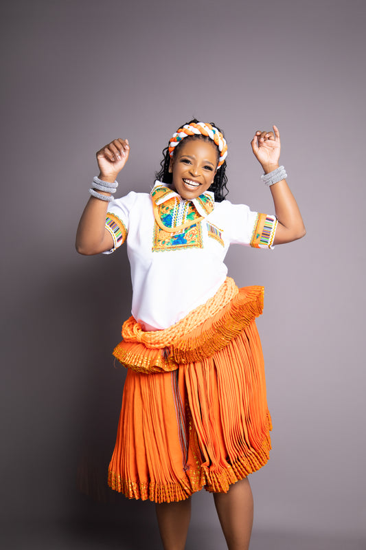Rental - Orange Ribbon Xibelani