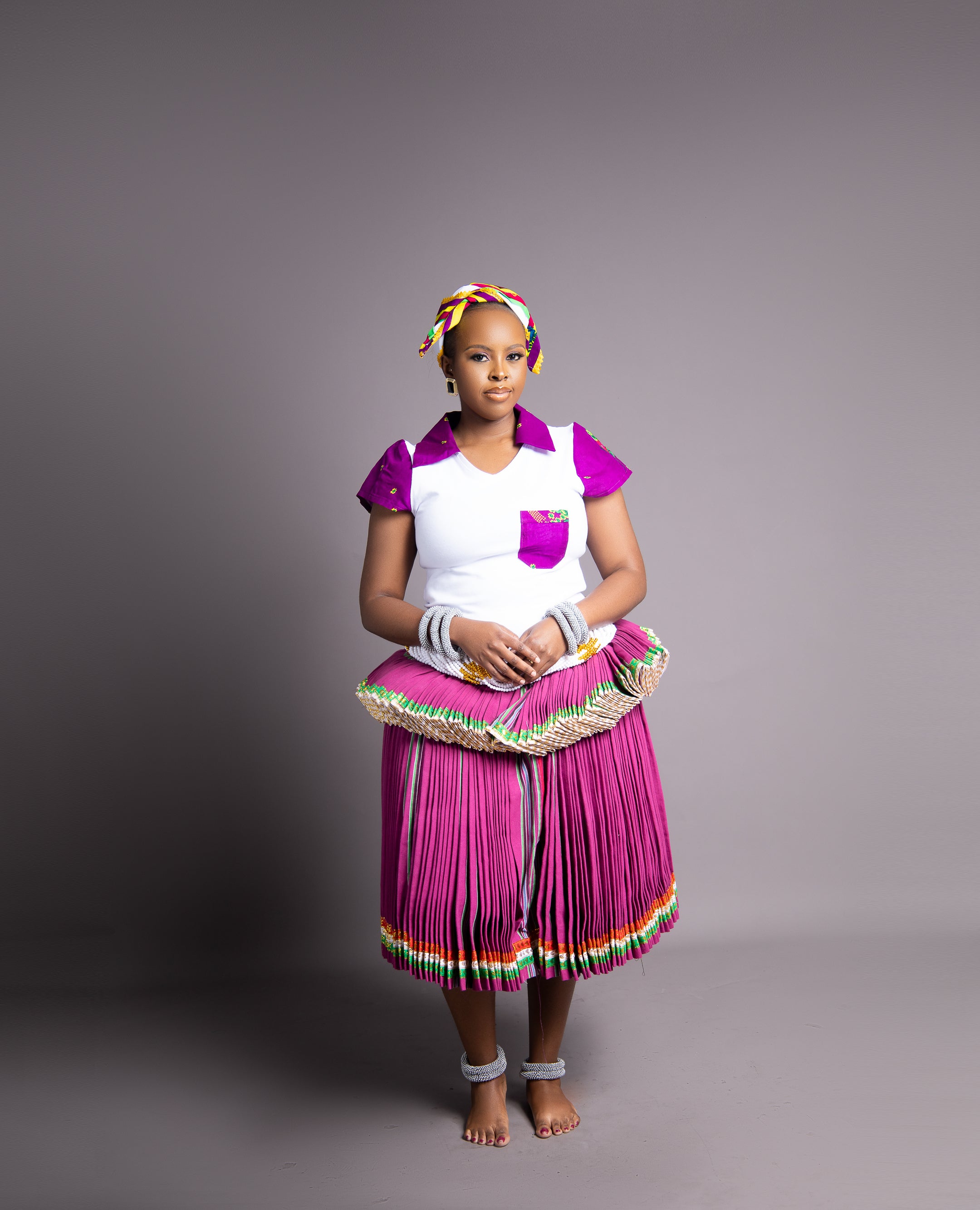 Rental - Purple Ribbon Xibelani – Tsonga Brides