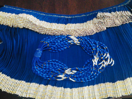 Rental : Blue & White Riboon Xibelani